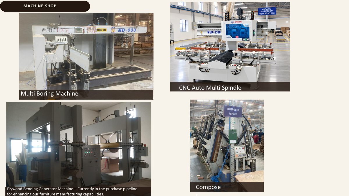 Multi boring, CNC auto multi-spindle and compose