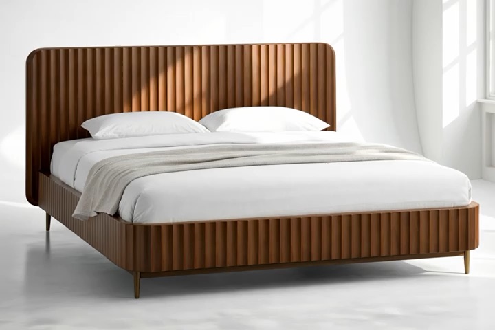 Fluted bed
